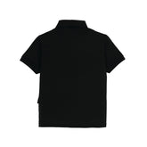 Boys Front Printed Polo T-Shirt
